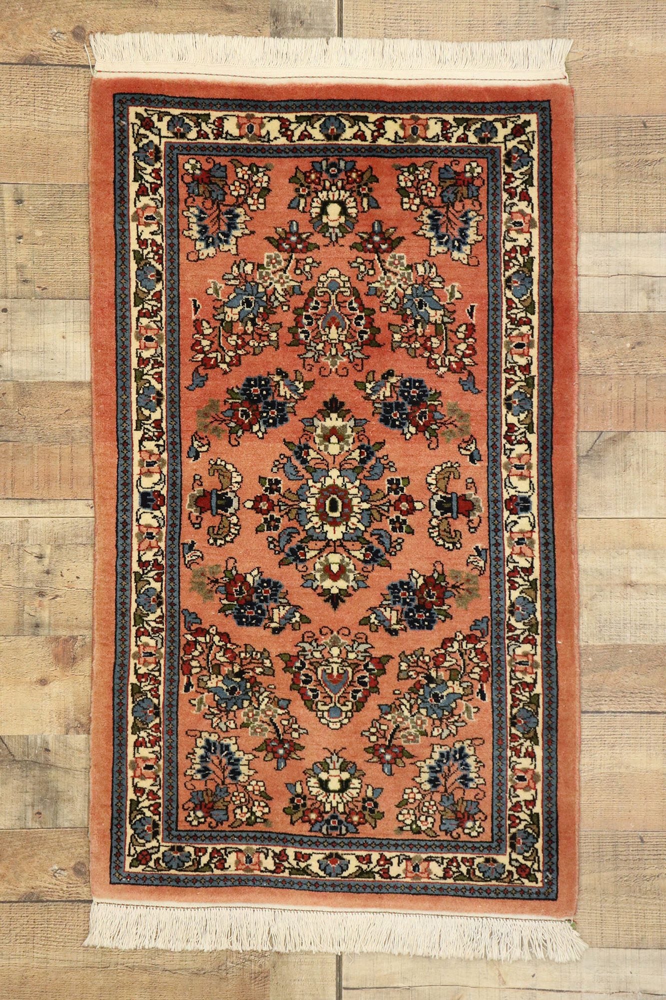 2 x 4 Vintage Persian Sarouk Rug 76069