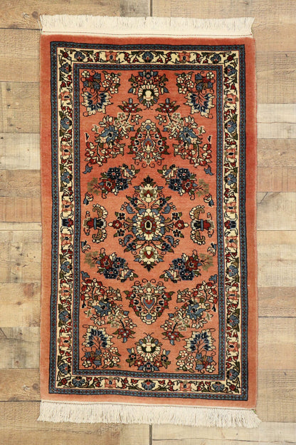 2 x 4 Vintage Persian Sarouk Rug 76069