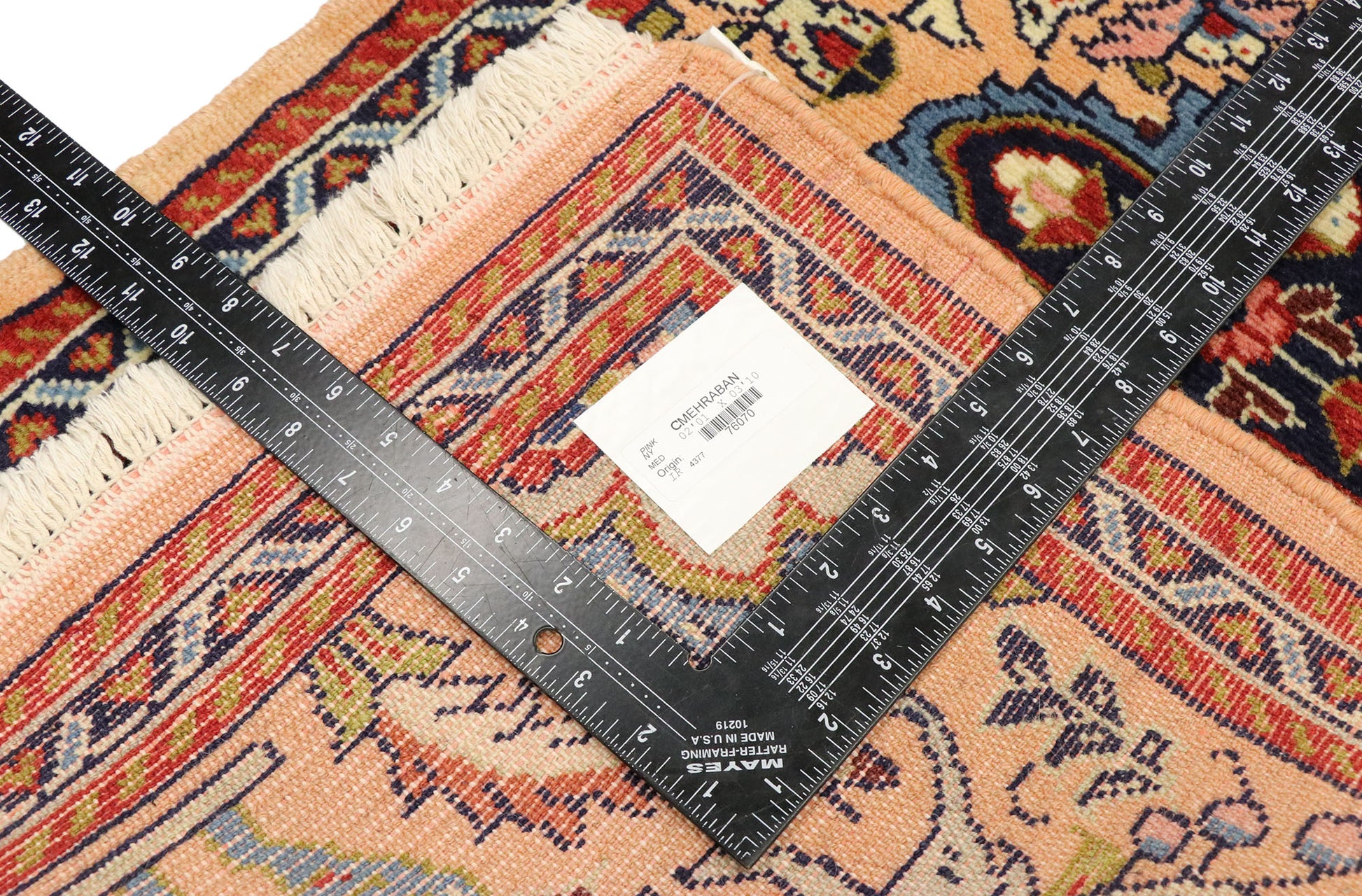 2 x 4 Vintage Persian Mehraban Rug 76070