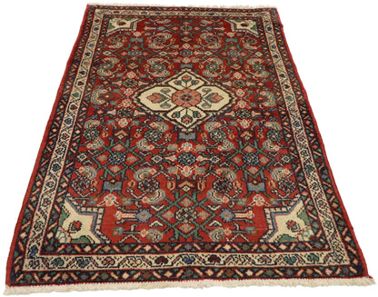 2 x 4 Vintage Persian Hamadan Rug 76076