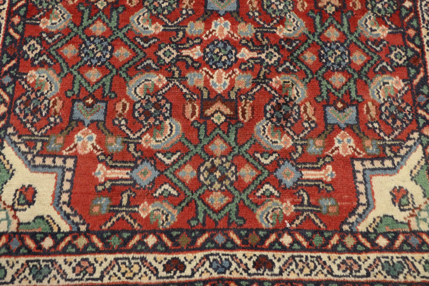 2 x 4 Vintage Persian Hamadan Rug 76076