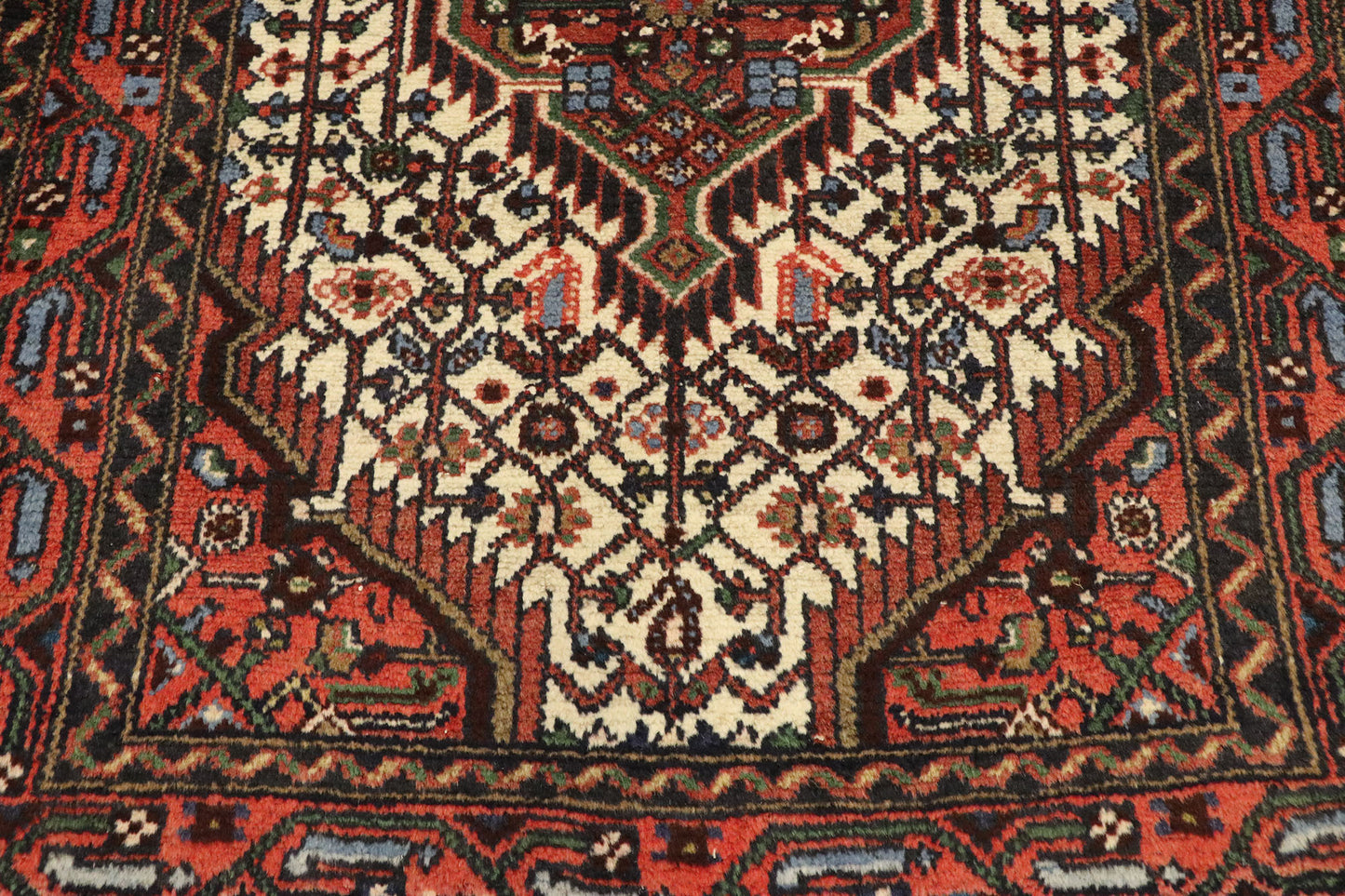 3 x 4 Vintage Persian Hamadan Rug 76080