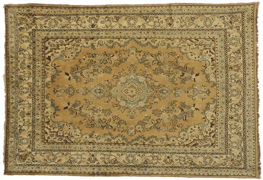 7 x 10 Vintage Persian Hamadan Rug 76087