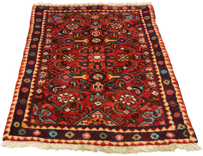 2 x 3 Vintage Persian Hamadan Rug 76129