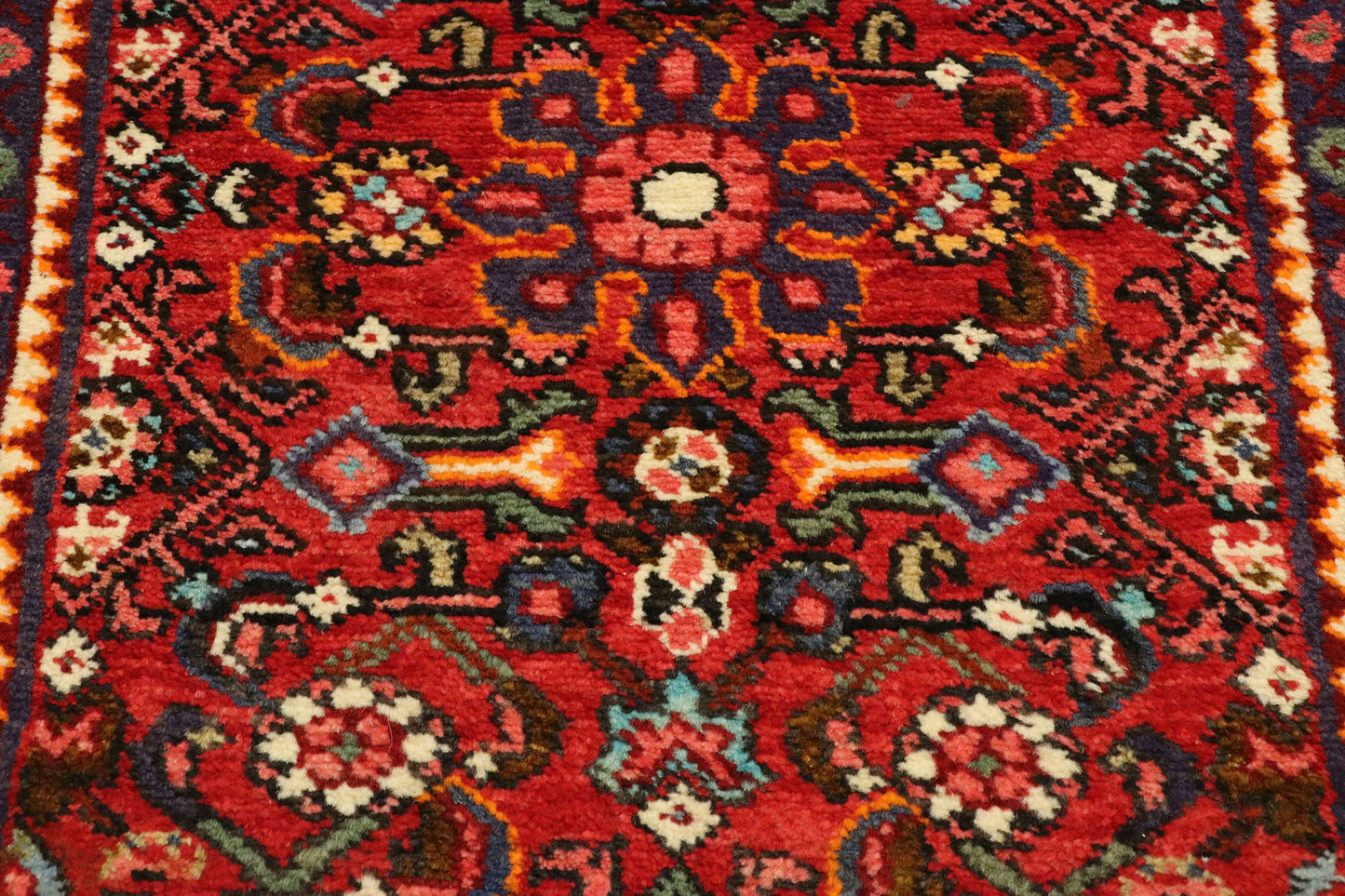 2 x 3 Vintage Persian Hamadan Rug 76129