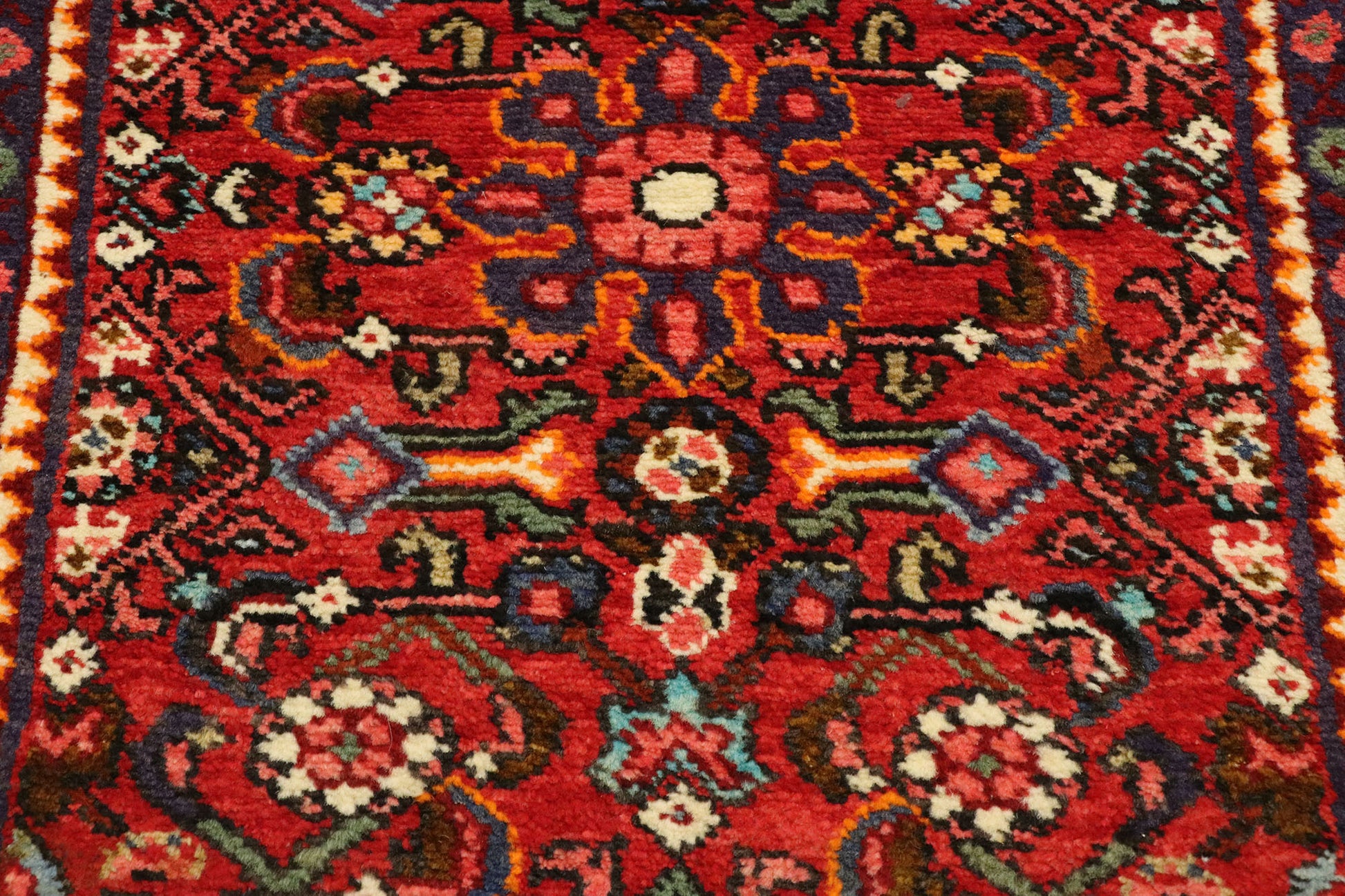 2 x 3 Vintage Persian Hamadan Rug 76129