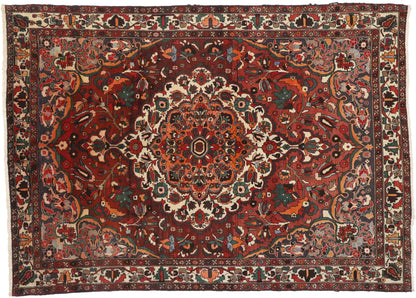 7 x 10 Vintage Persian Bakhtiari Rug 76142