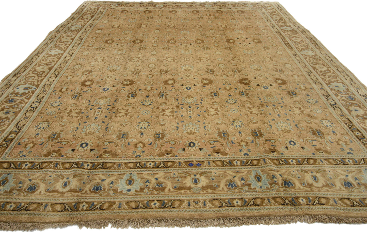 7 x 9 Vintage Persian Mashhad Rug 76144