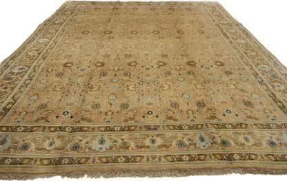 7 x 9 Vintage Persian Mashhad Rug 76144