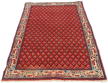 2 x 4 Vintage Persian Hamadan Rug 76151