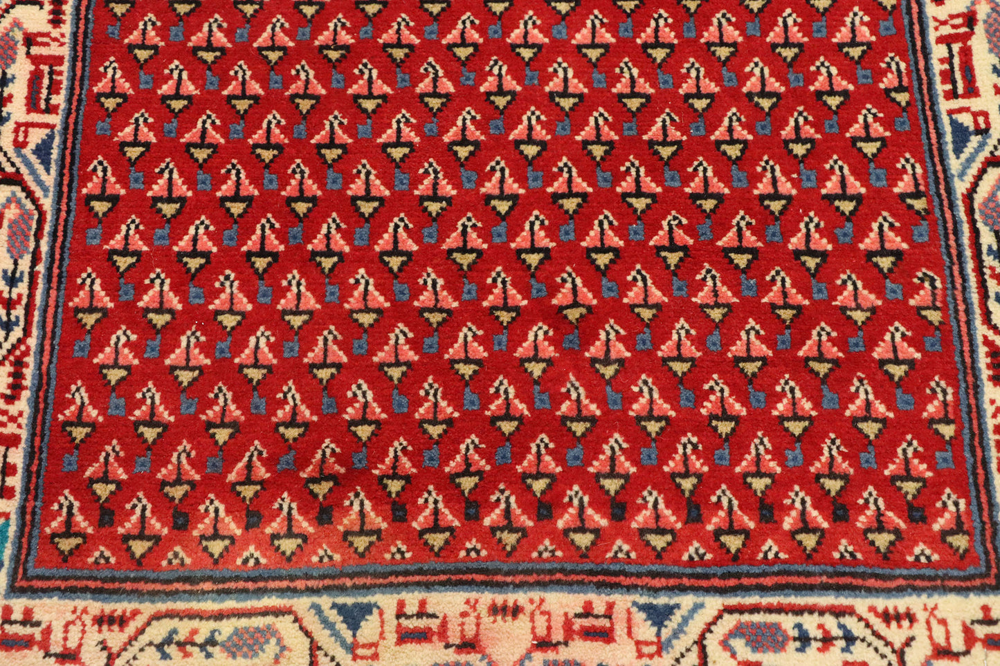 2 x 4 Vintage Persian Hamadan Rug 76151