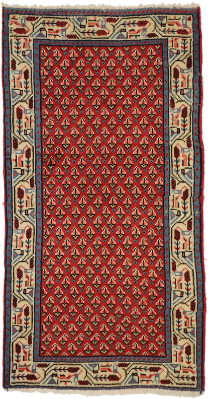 2 x 4 Vintage Hamadan Rug 76152