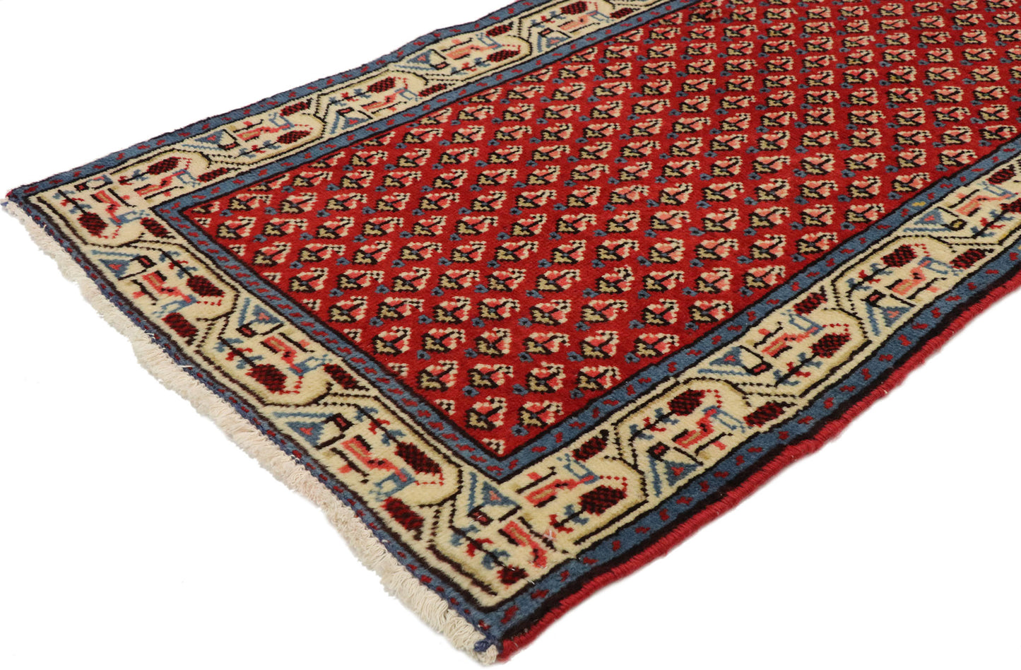 2 x 4 Vintage Hamadan Rug 76152