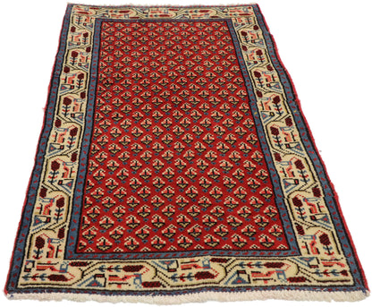 2 x 4 Vintage Hamadan Rug 76152