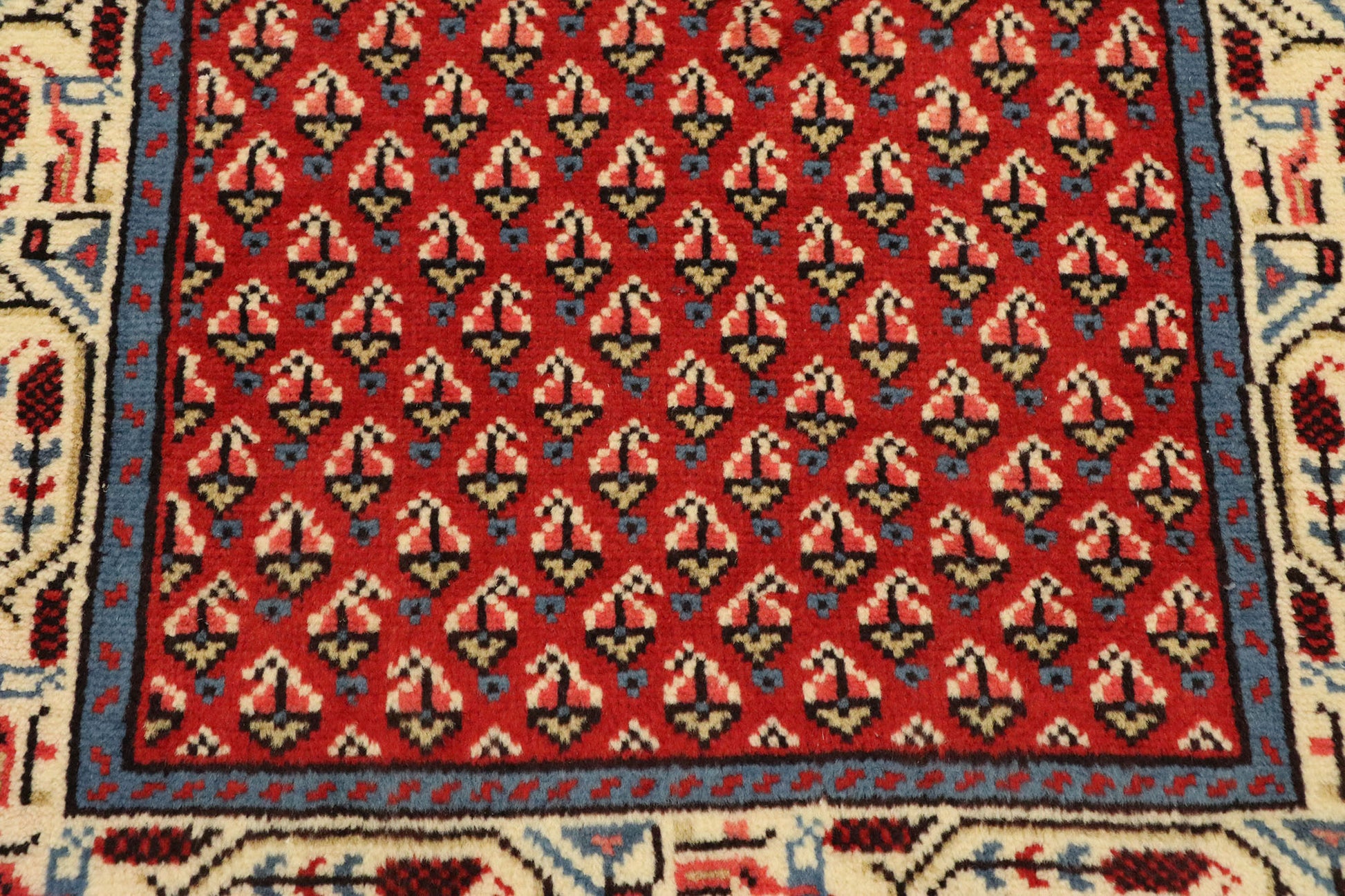 2 x 4 Vintage Hamadan Rug 76152