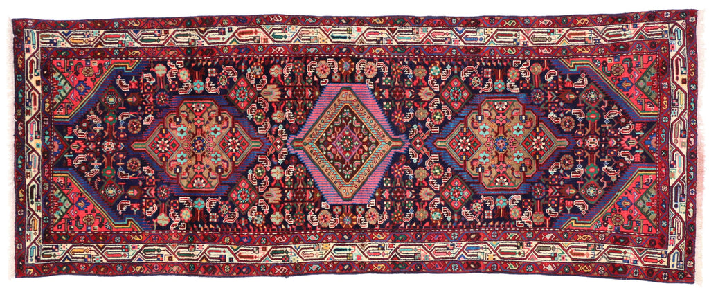 3 x 9 Vintage Hamadan Rug 76155
