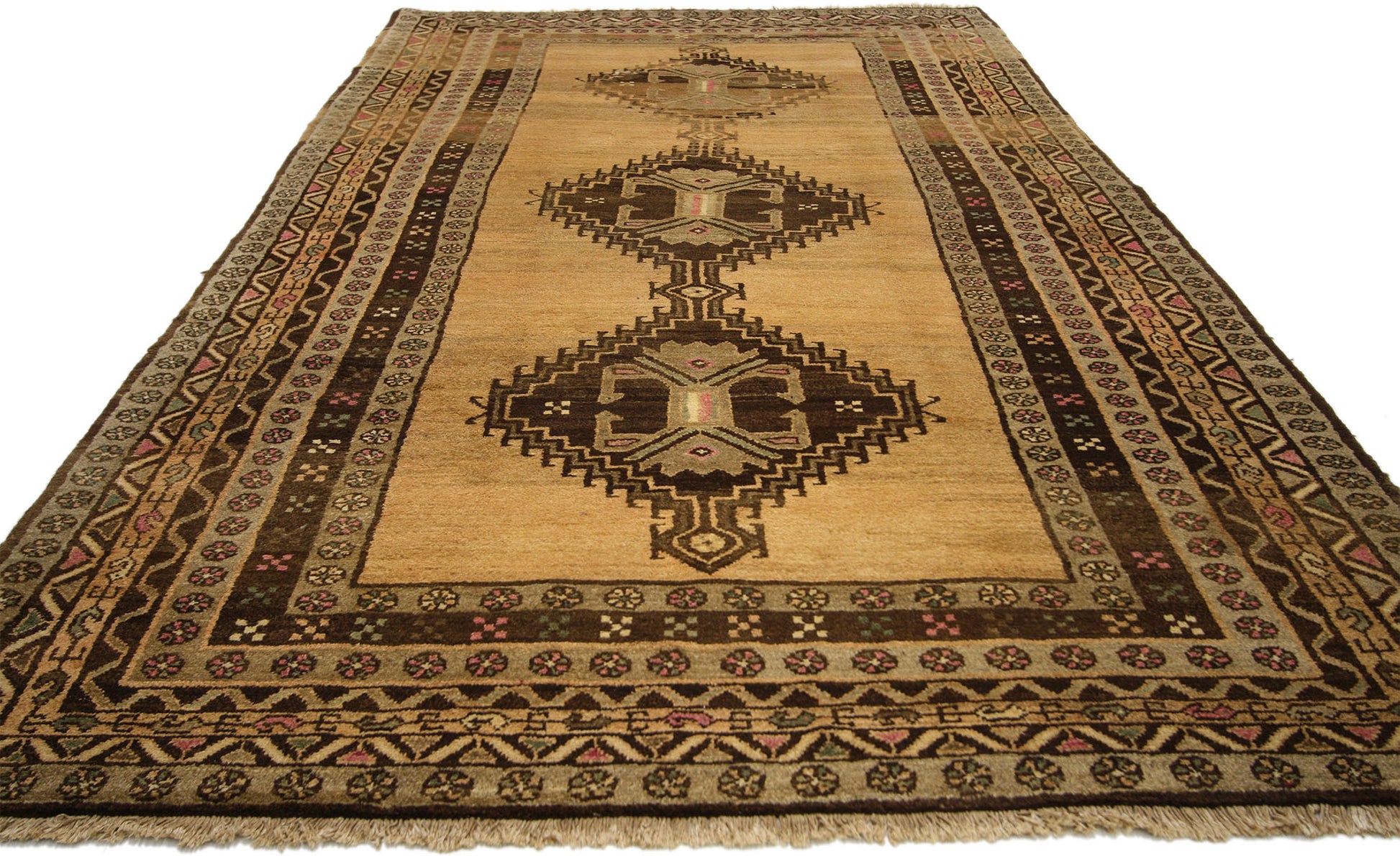 5 x 9 Vintage Persian Hamadan Rug 76159