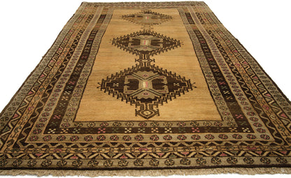5 x 9 Vintage Persian Hamadan Rug 76159