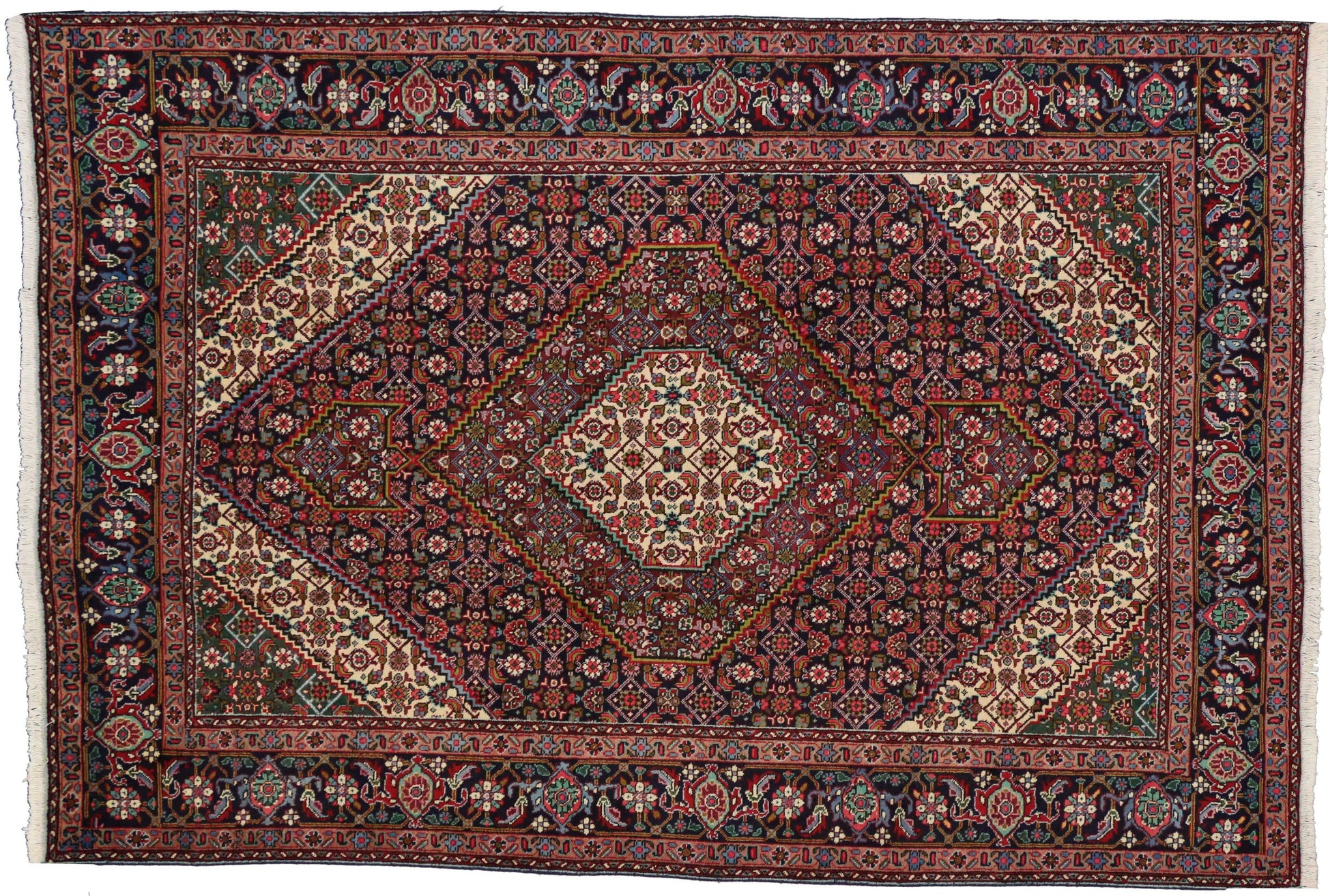 6 x 9 Vintage Persian Azerbaijan Rug 76160