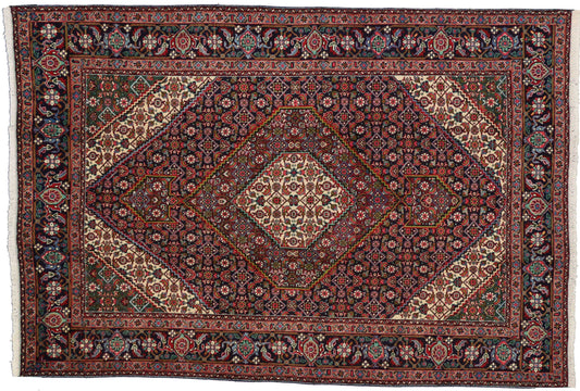 6 x 9 Vintage Persian Azerbaijan Rug 76160