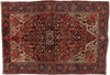 8 x 11 Vintage Persian Heriz Rug 76183