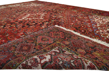 8 x 11 Vintage Persian Heriz Rug 76189