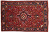 7 x 10 Vintage Persian Heriz Rug 76192