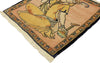 2 x 2 Vintage Persian Khamseh Pictorial Rug 76198