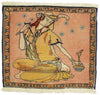 2 x 2 Vintage Persian Khamseh Pictorial Rug 76200