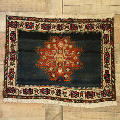 2 x 2 Vintage Persian Tabriz Rug 76203