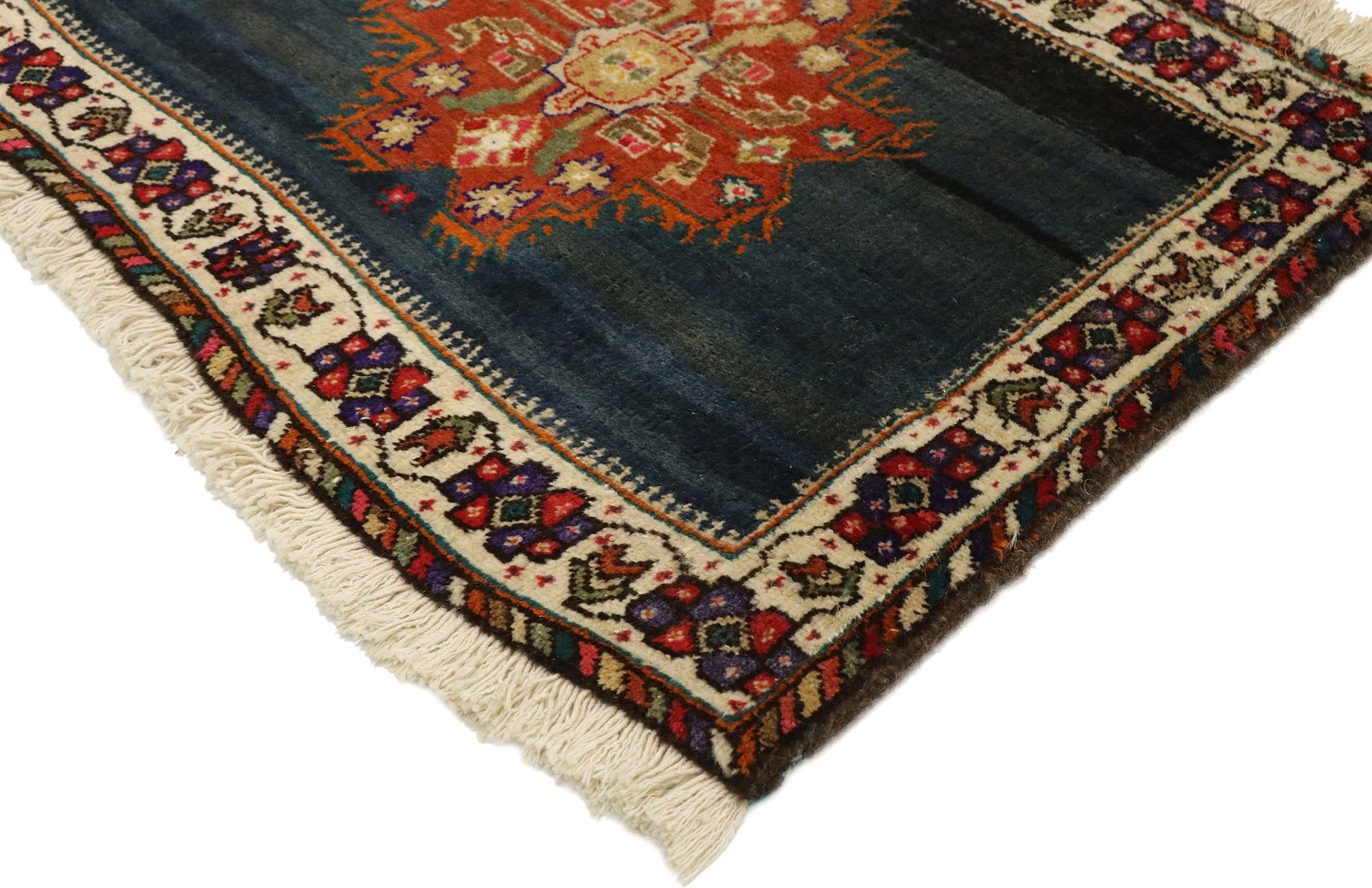 2 x 2 Vintage Persian Tabriz Rug 76203