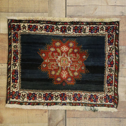 1 x 2 Vintage Persian Tabriz Rug 76204