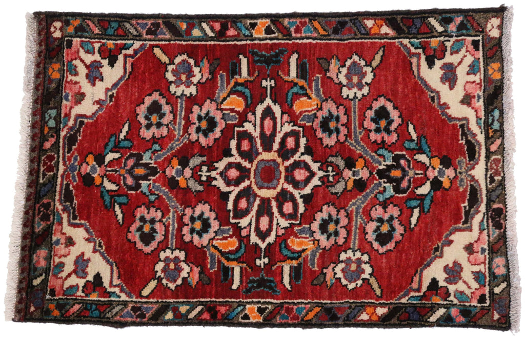 2 x 3 Vintage Hamadan Rug 76206