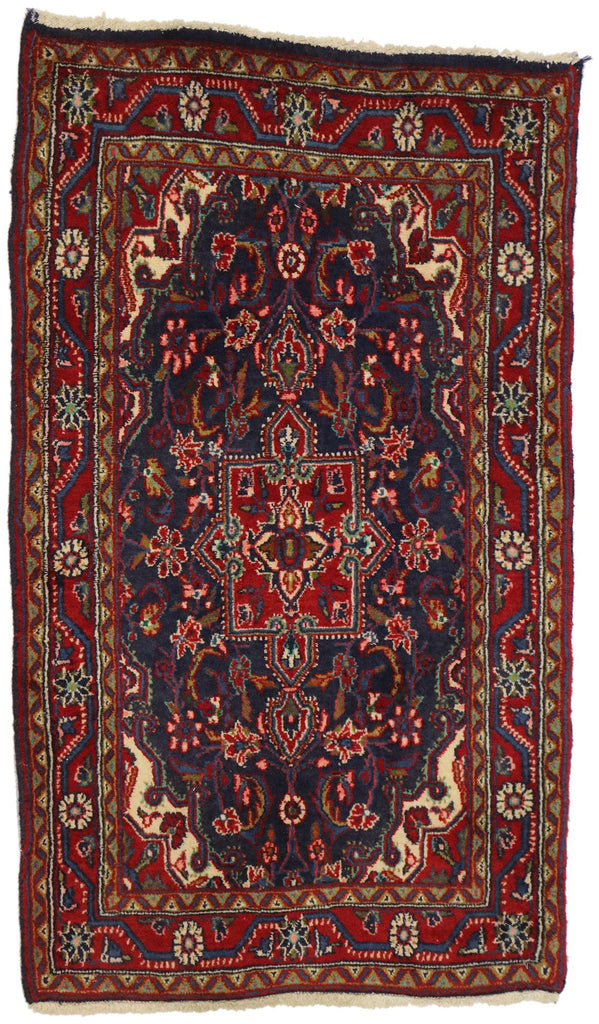 2 x 3 Vintage Hamadan Rug 76208