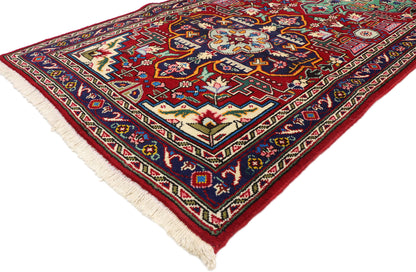 3 x 9 Vintage Persian Tabriz Runner 76214