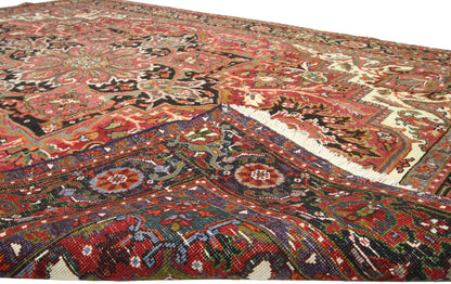 7 x 10 Vintage Persian Heriz Rug 76217