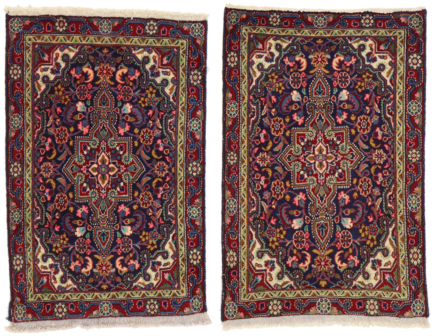 2 x 3 Vintage Persian Hamadan Rug 76218