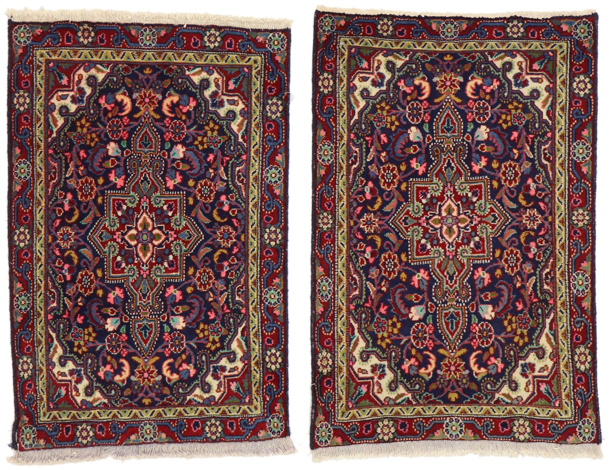 2 x 3 Vintage Persian Hamadan Rug 76218
