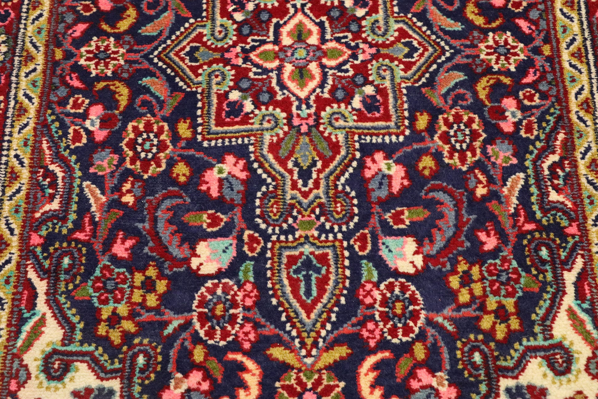 2 x 3 Vintage Persian Hamadan Rug 76218