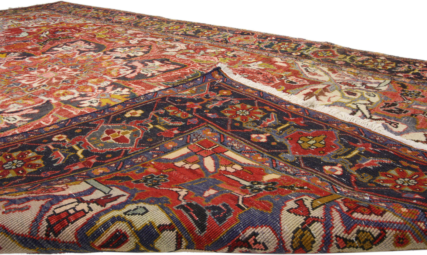 6 x 10 Vintage Heriz Rug 76223