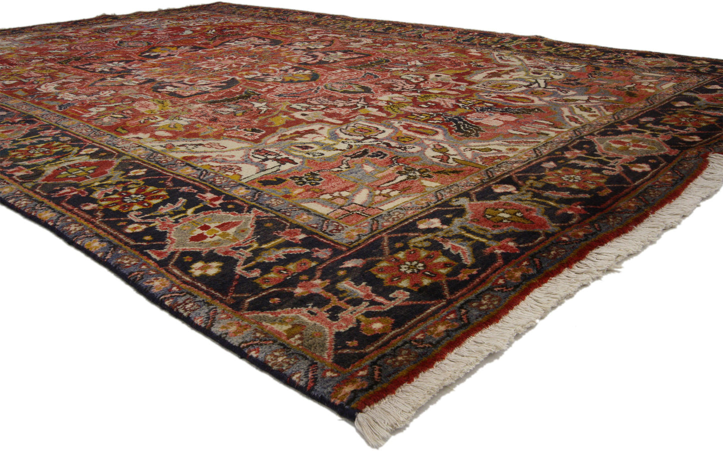 6 x 10 Vintage Heriz Rug 76223