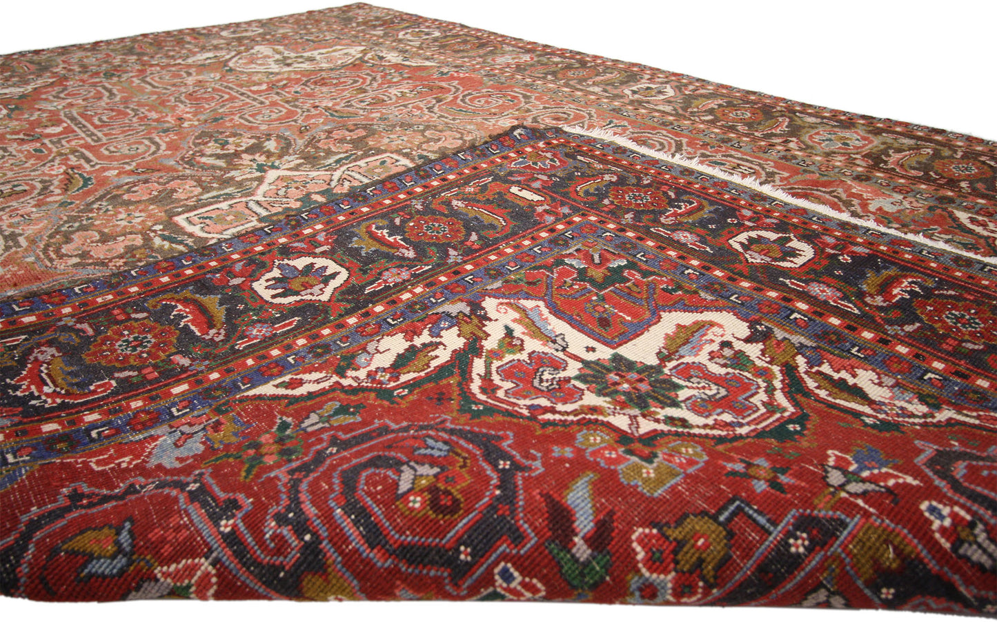 6 x 10 Vintage Persian Heriz Rug 76226