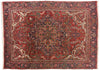 8 x 11 Vintage Heriz Rug 76232