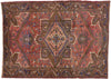 7 x 10 Vintage Persian Heriz Rug 76241