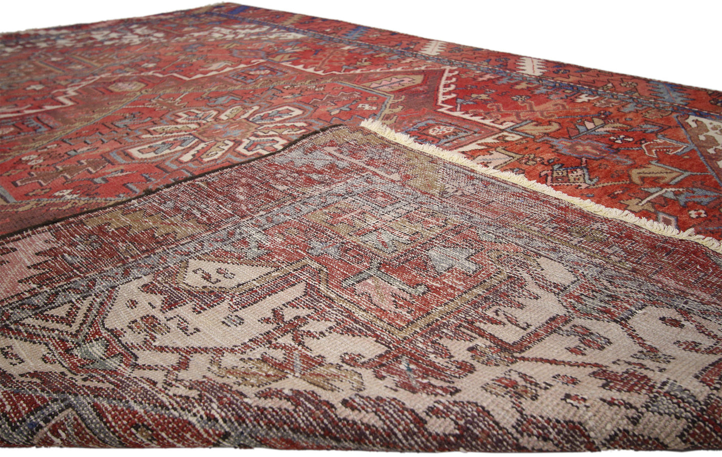 7 x 10 Vintage Heriz Rug 76242