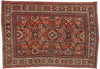7 x 11 Vintage Persian Mahal Rug 76247
