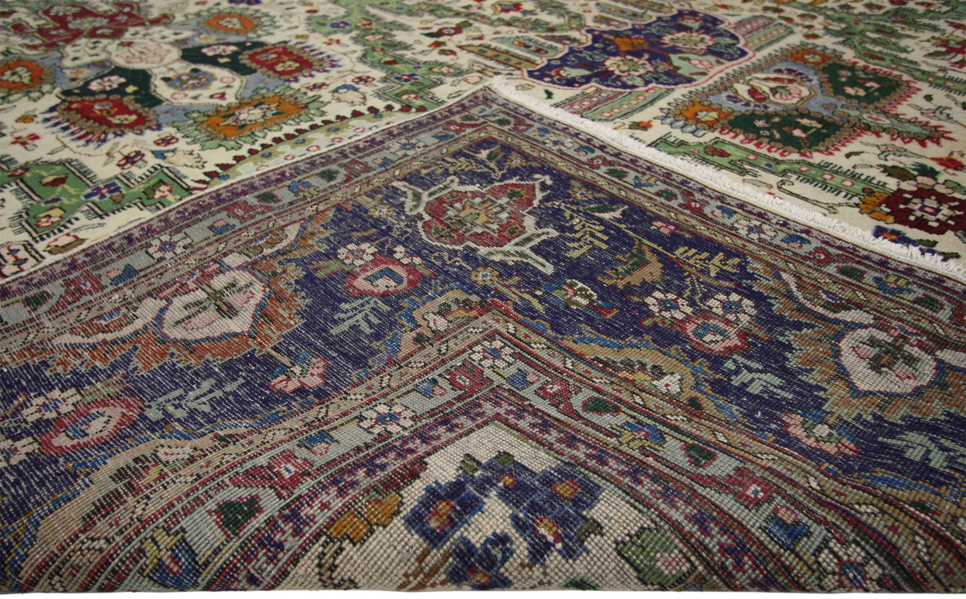 10 x 13 Persian Tabriz Rug 76252
