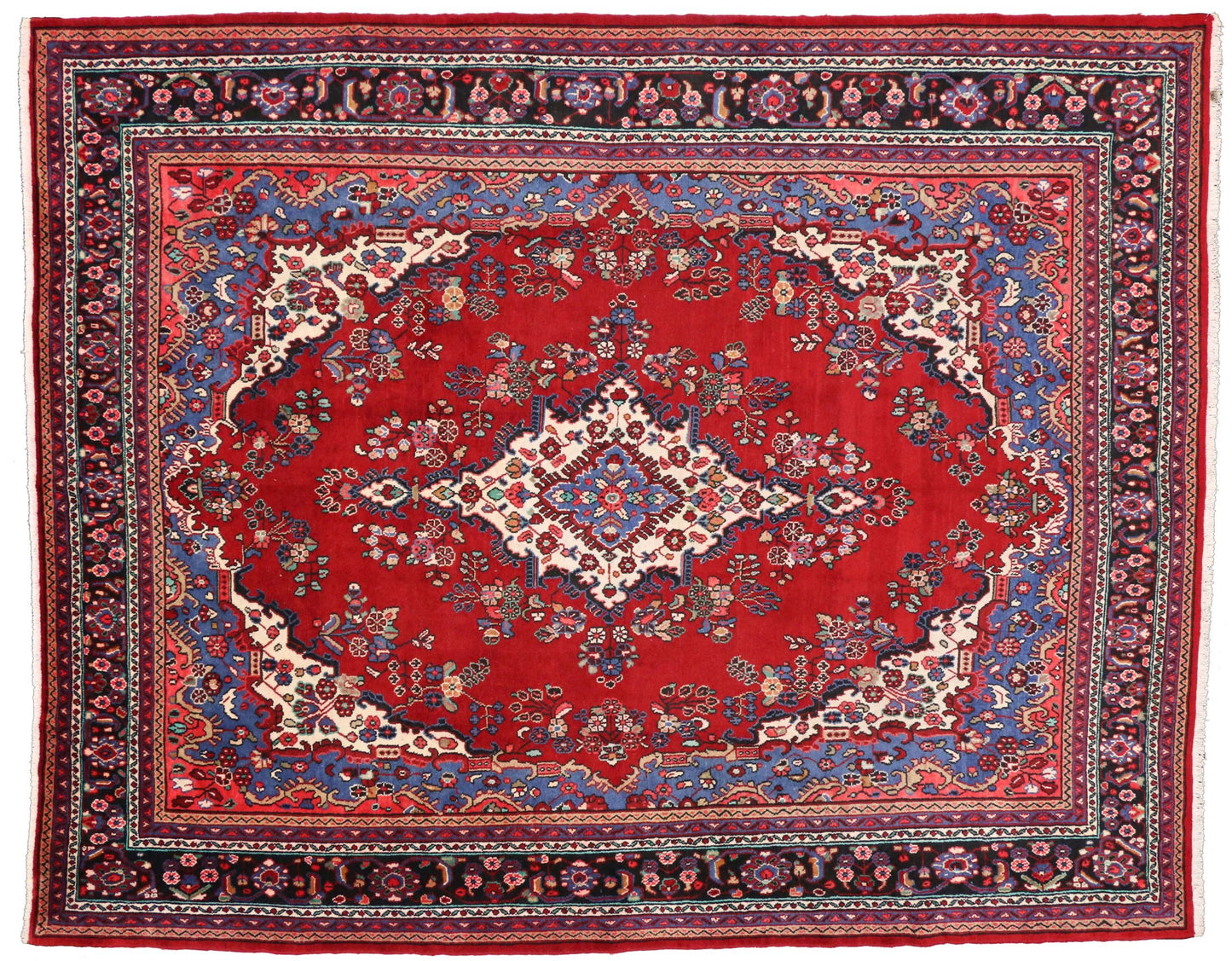 11 x 13 Vintage Tabriz Rug 76254
