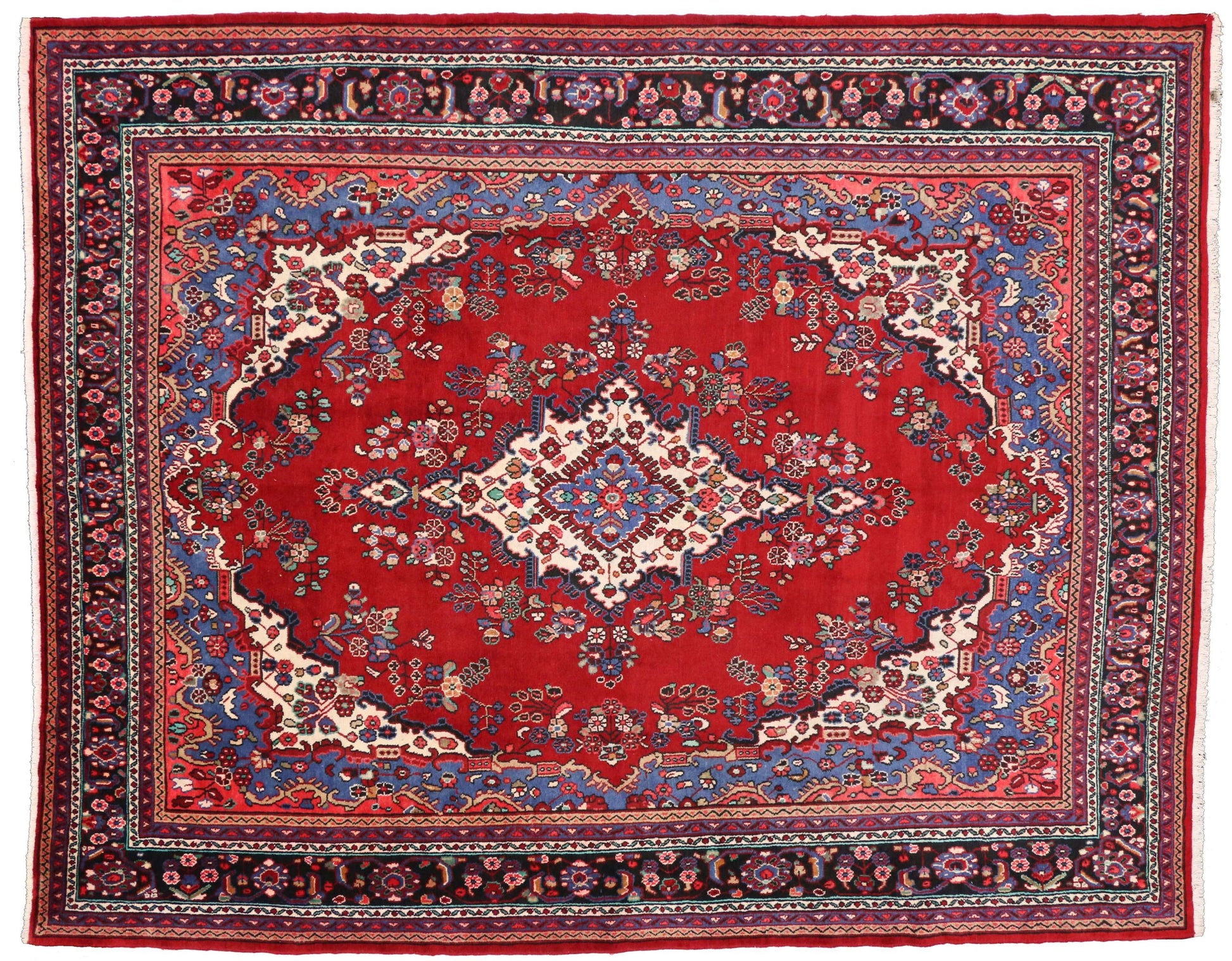 11 x 13 Vintage Tabriz Rug 76254