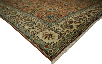 10 x 13 Vintage Persian Tabriz Rug 76281